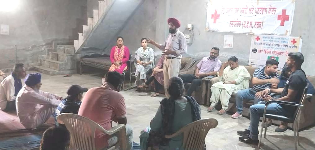"Addiction is the root of all social evils." - Sardar Chaman Singh Project Director